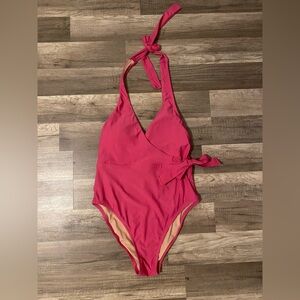 JCREW Pink One Piece Swimsuit